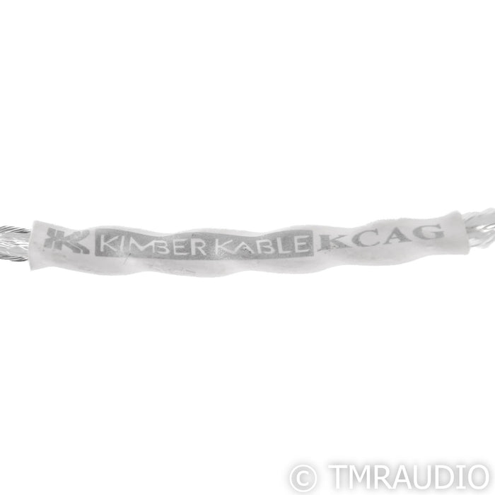 Kimber Kable KCAG XLR Cables; 1m Pair Balanced Interconnects