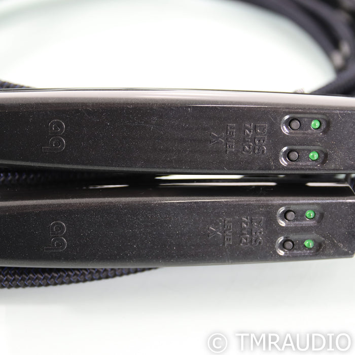 AudioQuest ThunderBird XLR Cables; 1.5m Pair Balanced Interconnects; Dual-72v DBS