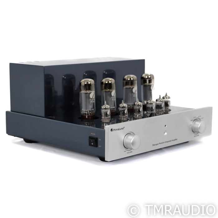 PrimaLuna Dialogue Premium Stereo Tube Integrated Amplifier; Silver