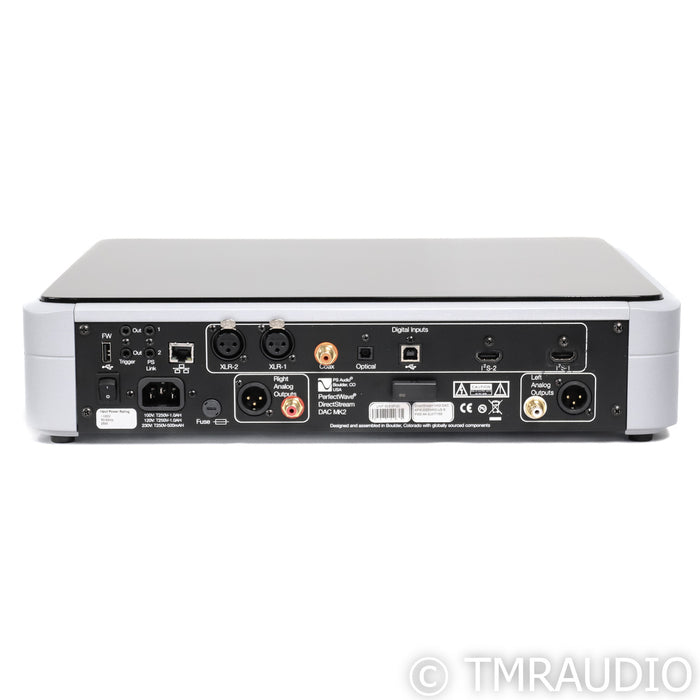 PS Audio DirectStream MK2 DAC w/ Bridge II; D/A Converter; Roon Ready; SIlver