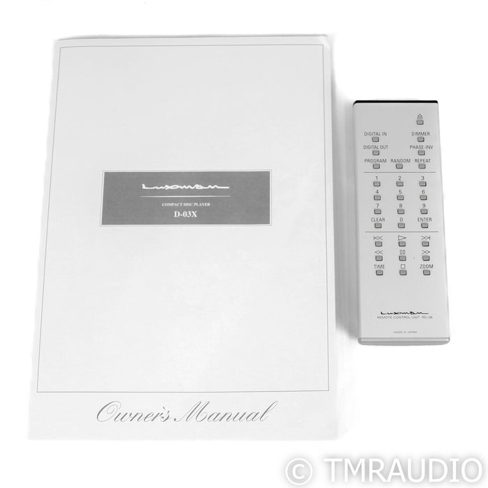 Luxman D-03X CD Player