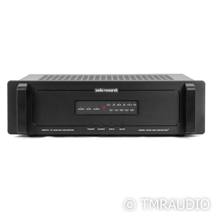 Audio Research DAC-8 DAC w/ V3 Upgrade; D/A Converter; Black