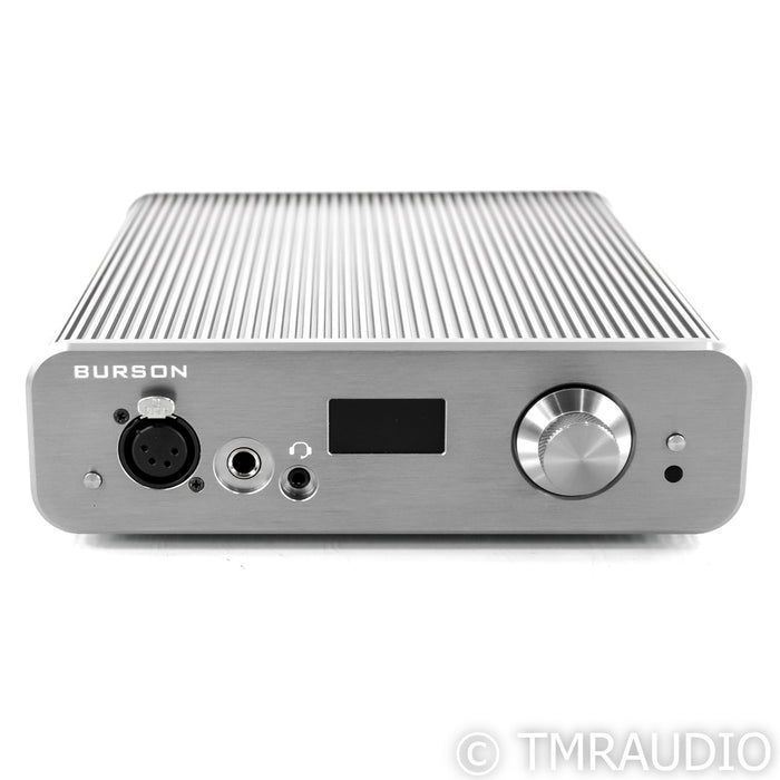 Burson Soloist 3X Performance Headphone Amplifier; Remote; Silver