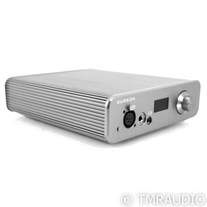 Burson Soloist 3X Performance Headphone Amplifier; Remote; Silver
