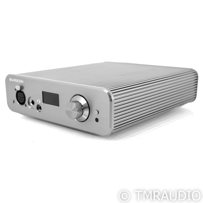 Burson Soloist 3X Performance Headphone Amplifier; Remote; Silver