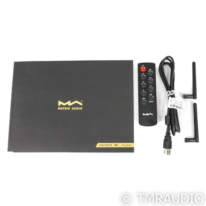 Matrix Audio Element X Wireless Network Streamer; Headphone Amplifier