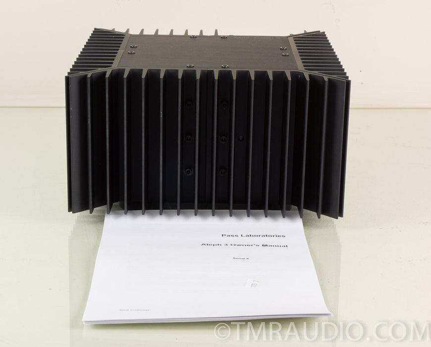Pass Labs Aleph 3 Stereo Power Amplifier