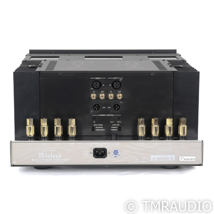McIntosh MC312 Stereo Power Amplifier; Black