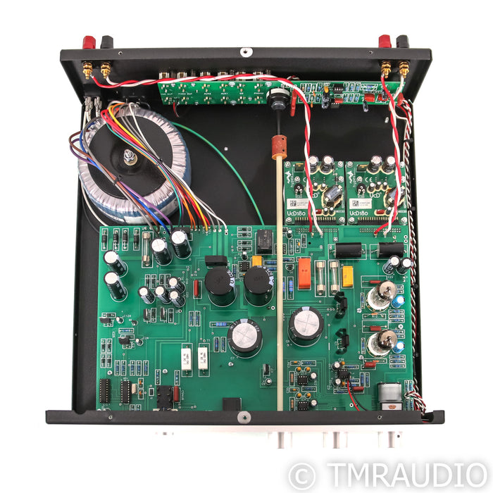 Rogue Audio Sphinx V2 Stereo Tube Hybrid Integrated Amplifier; Silver; MM Phono