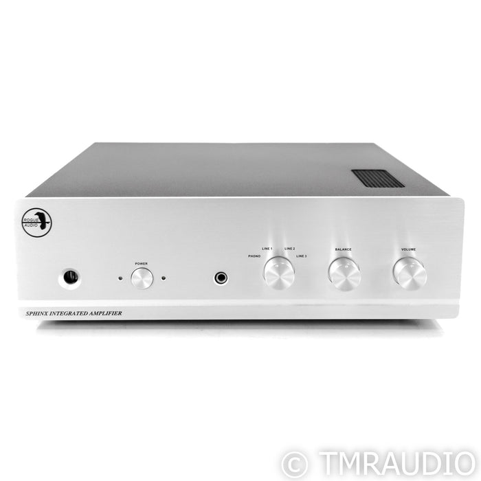Rogue Audio Sphinx V2 Stereo Tube Hybrid Integrated Amplifier; Silver; MM Phono
