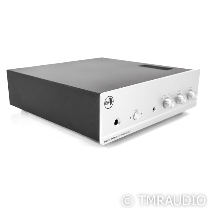 Rogue Audio Sphinx V2 Stereo Tube Hybrid Integrated Amplifier; Silver; MM Phono