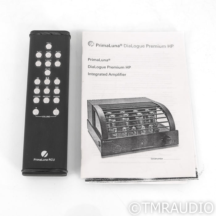 PrimaLuna DiaLogue Premium HP Tube Integrated Amplifier; Silver