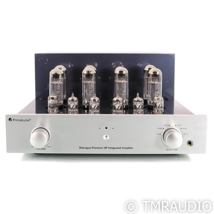 PrimaLuna DiaLogue Premium HP Tube Integrated Amplifier; Silver