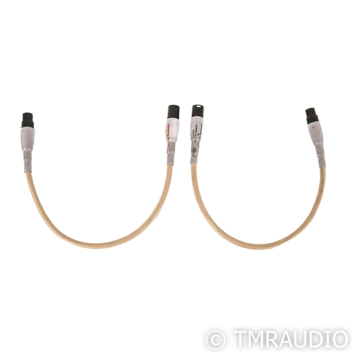 Cardas Neutral Reference XLR Cables; 0.5m Pair Balanced Interconnects