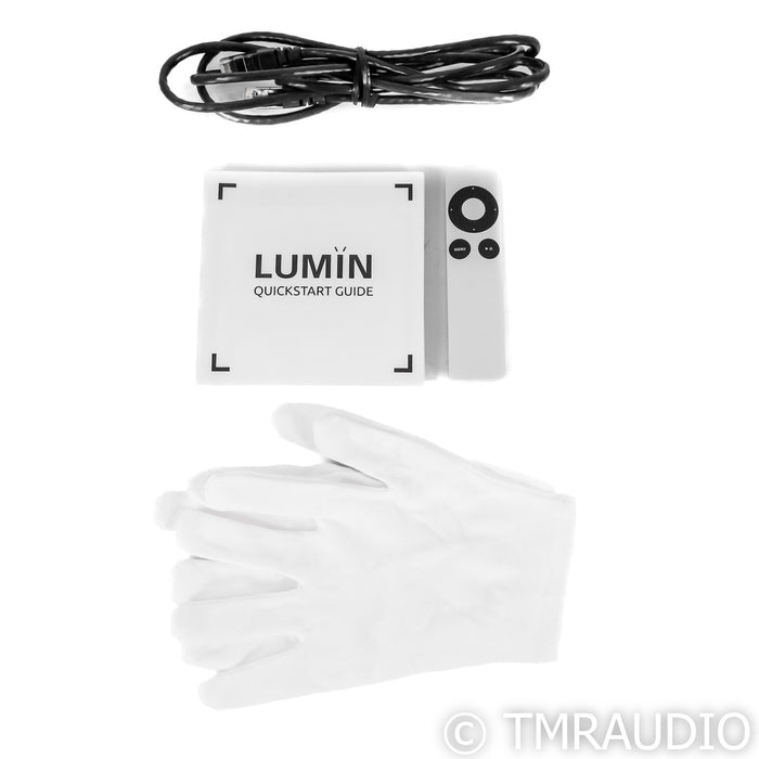 Lumin D2 Network Streamer; Silver; Remote