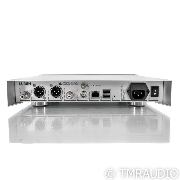 Lumin D2 Network Streamer; Silver; Remote