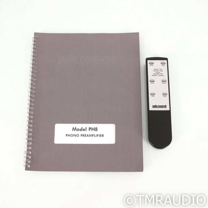 Audio Research PH8 MM / MC Tube Phono Preamplifier
