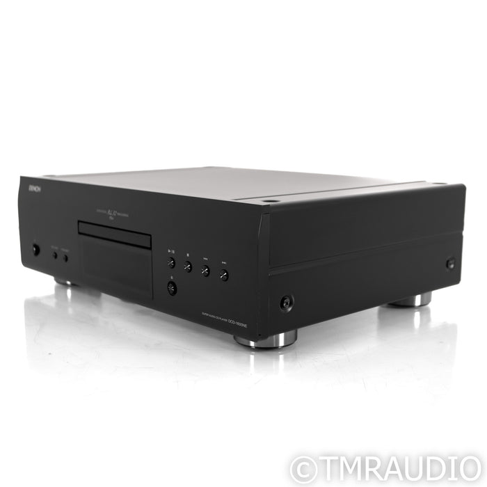 Denon DCD-1600NE SACD Player; DCD1600NE; Black