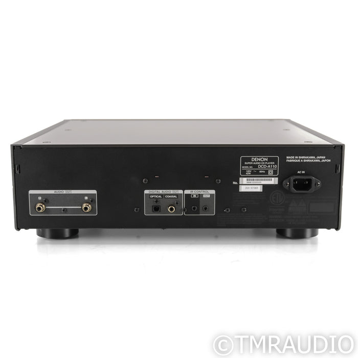 Denon DCD-A110 SACD / CD Player; 110th Anniversary Edition; Black