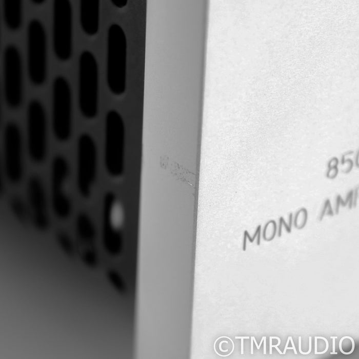 Boulder 850 Balanced Mono Power Amplifiers; Silver Pair