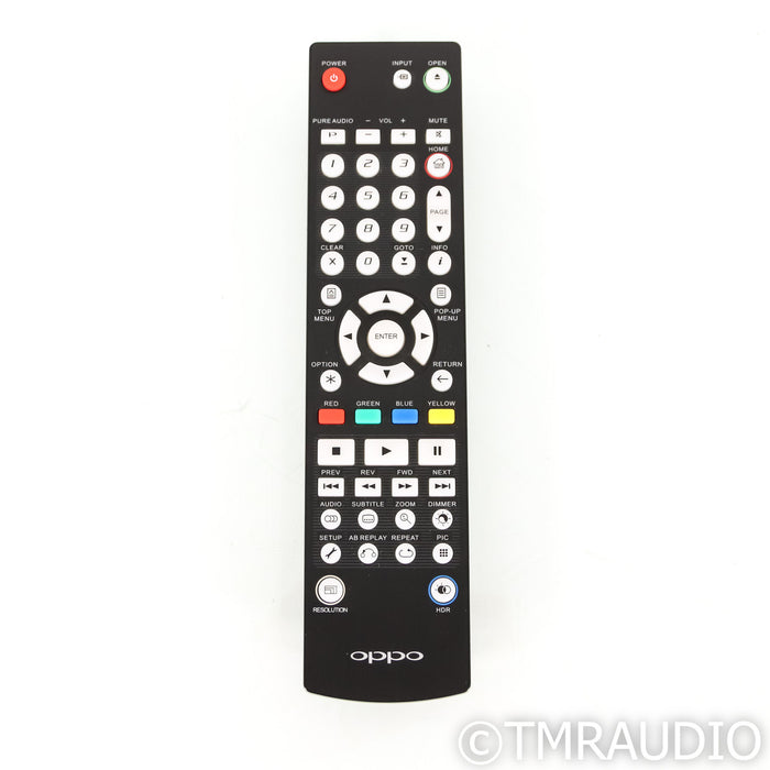Oppo UDP-203 Universal 4K UHD Blu-Ray Player; HDR