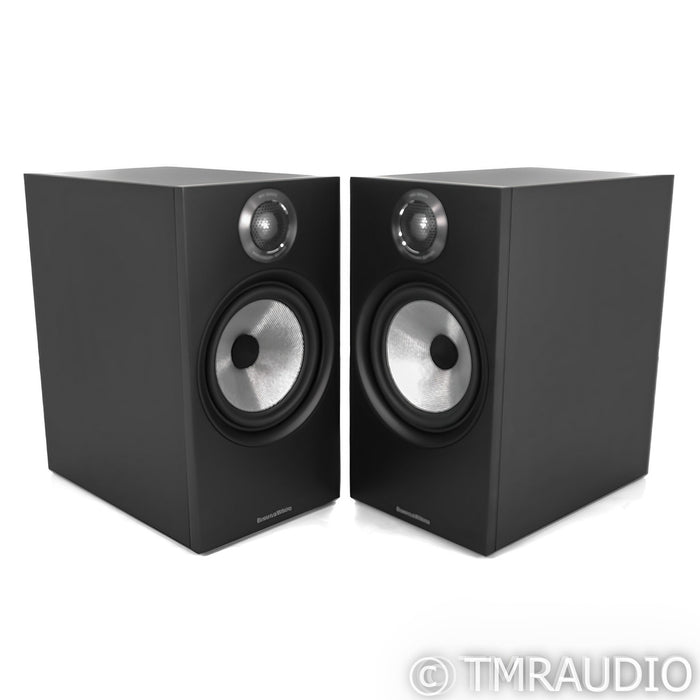 B&W 606 S2 Anniversary Edition Bookshelf Speakers; Black Pair