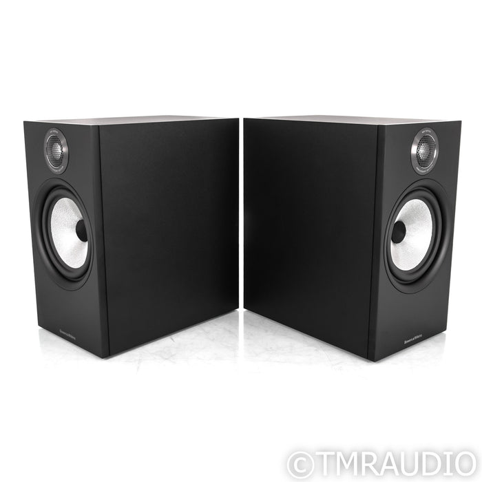 B&W 606 S2 Anniversary Edition Bookshelf Speakers; Black Pair