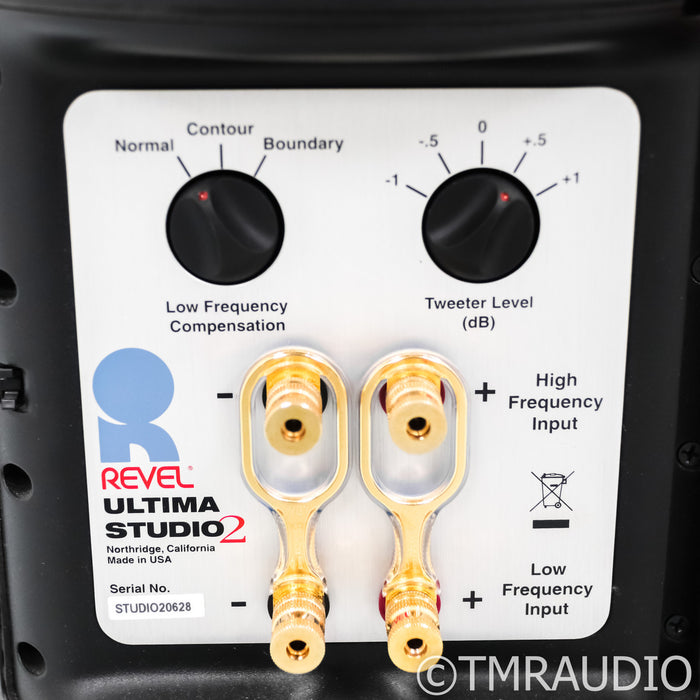 Revel Ultima Studio2 Floorstanding Speakers; Mahogany Pair