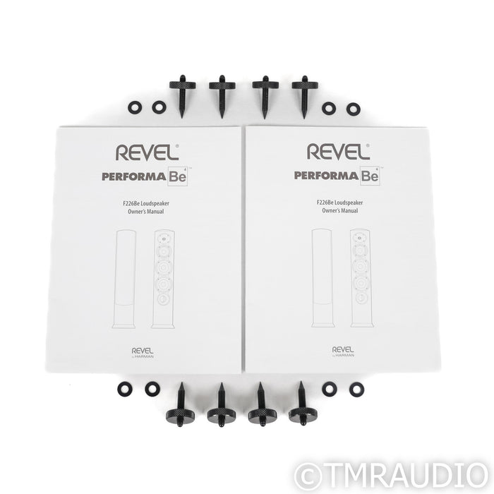 Revel F226Be Floorstanding Speakers; Walnut Pair