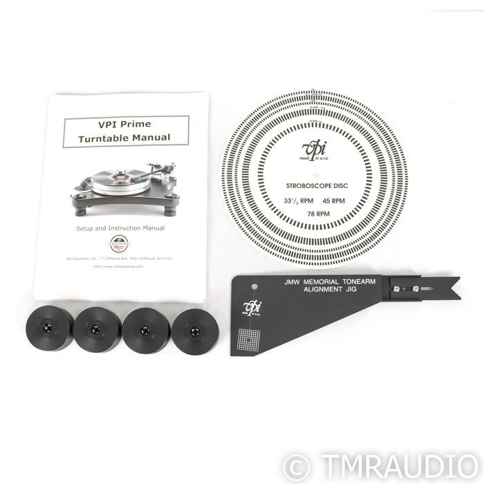 VPI Prime Belt Drive Turntable; SoundSmith Zephyr MIMC Cartridge; JMW-10 Tonearm