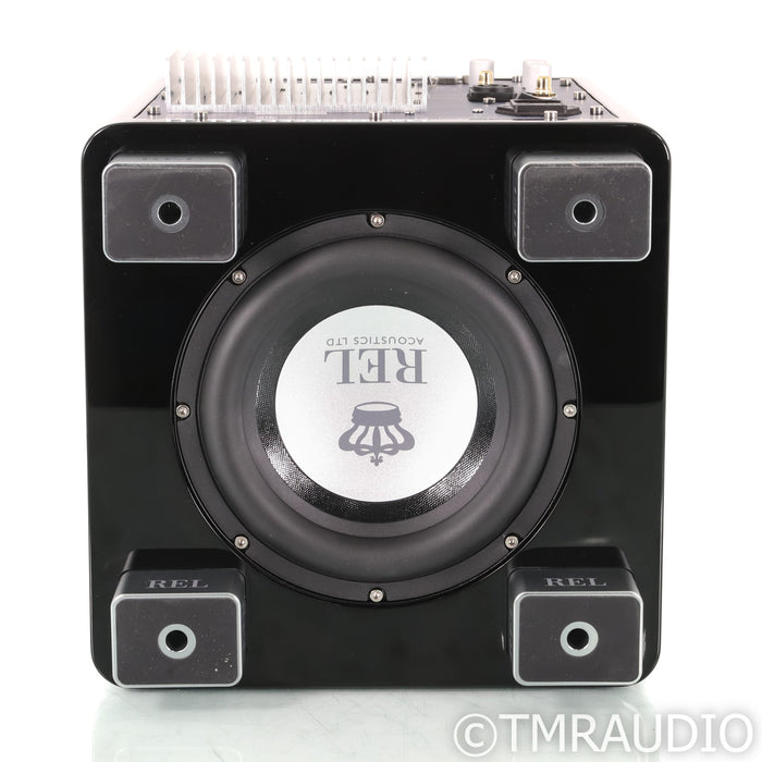 REL T/5x 8" Powered Subwoofer; Piano Black (Open Box)