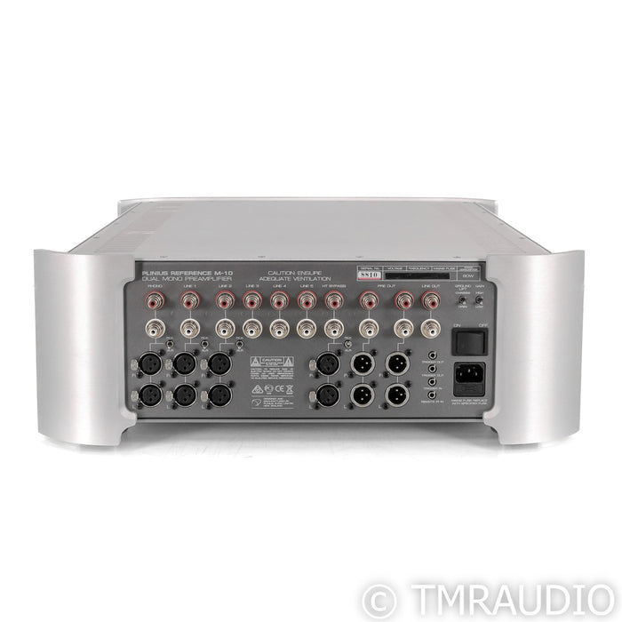 Plinius RM-10 Reference Stereo Preamplifier; Silver (Open Box)
