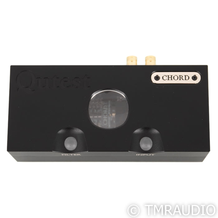 Chord Electronics Qutest DAC; D/A Converter; Black