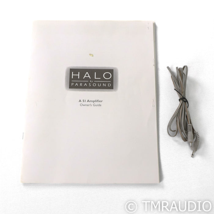 Parasound Halo A51 5 Channel Power Amplifier; Black; A-51