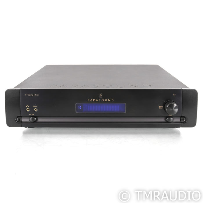 Parasound Halo P7 7.1 Channel Preamplifier; MM / MC Phono; Black