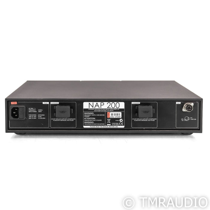 Naim NAP200 Stereo Power Amplifier; NAP-200