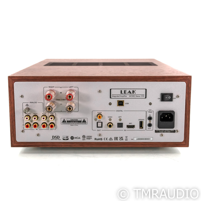 Leak Stereo 230 Stereo Integrated Amplifier; DAC; MM Phono; Bluetooth