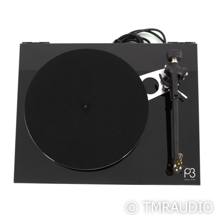 Rega Planar 3 Belt Drive Turntable; RB330 Tonearm; Exact MM Cartridge