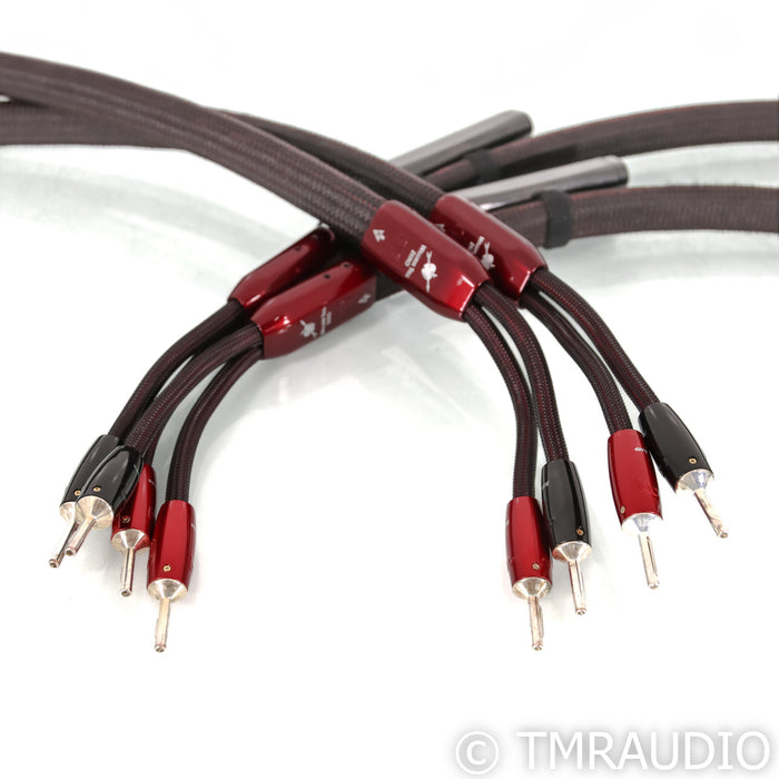 AudioQuest William Tell ZERO Speaker Cables; 10ft Pair;,72v DBS