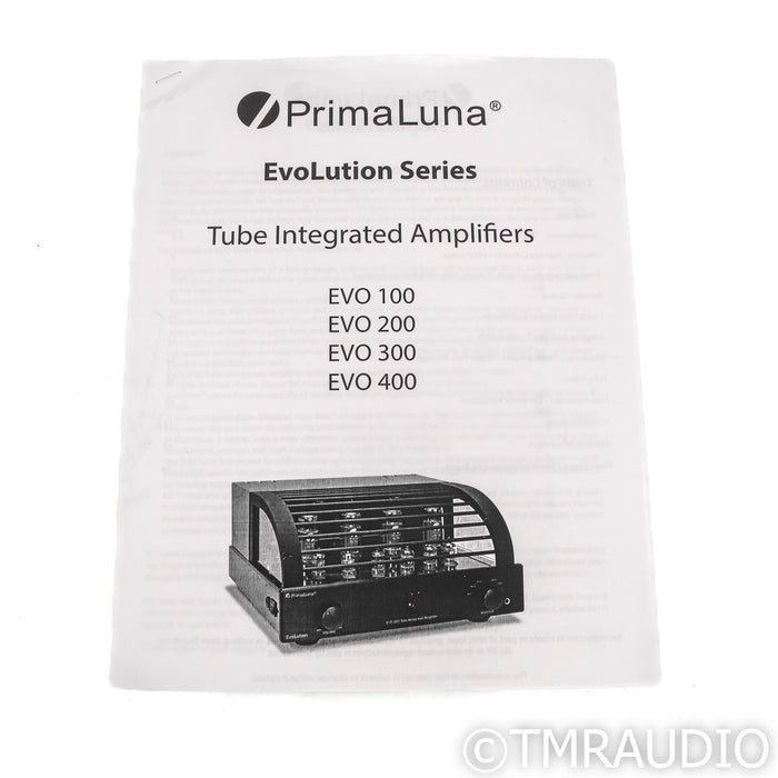 PrimaLuna EvoLution EVO 100 Stereo Tube Integrated Amplifier