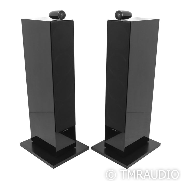 B&W CM10 Floorstanding Speakers; Black Pair