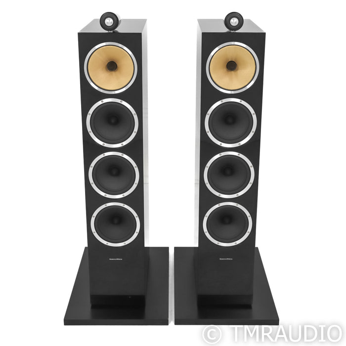 B&W CM10 Floorstanding Speakers; Black Pair