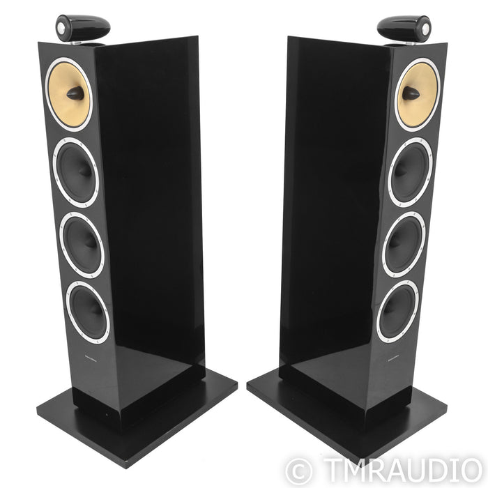 B&W CM10 Floorstanding Speakers; Black Pair