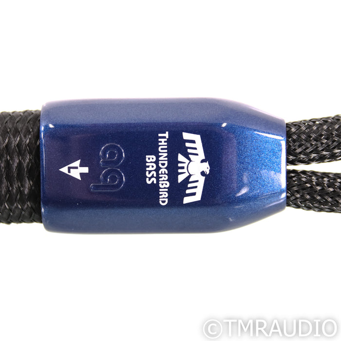 AudioQuest ThunderBird BASS Speaker Cables; 8ft Pair; 72v DBS
