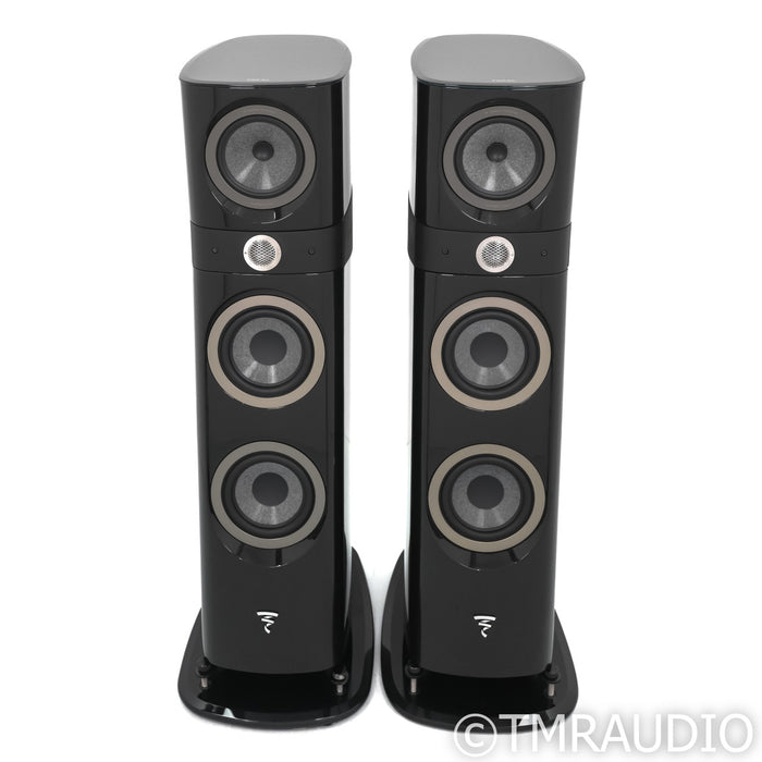Focal Sopra No. 2 Floorstanding Speakers; High Gloss Black Pair