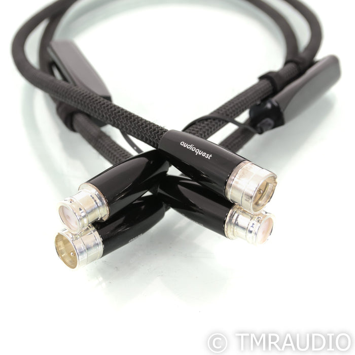 AudioQuest Wind XLR Cable; Single 1m Interconnects; 72v DBS