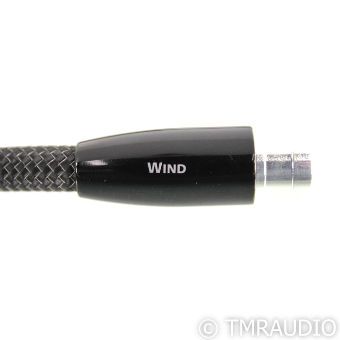 AudioQuest Wind XLR Cable; Single 1m Interconnects; 72v DBS