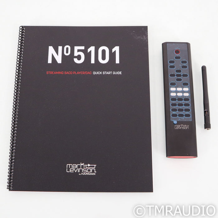 Mark Levinson No5101 Network Streaming DAC / CD / SACD Player; D/A Converter