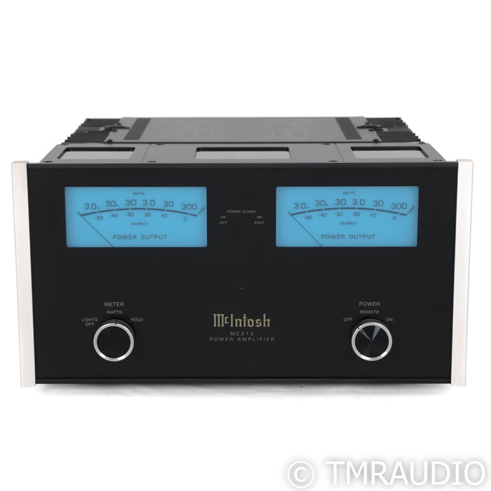 McIntosh MC312 Stereo Power Amplifier; Black