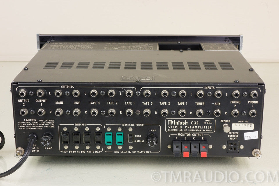 McIntosh C32 Stereo Preamplifier / Vintage Preamp